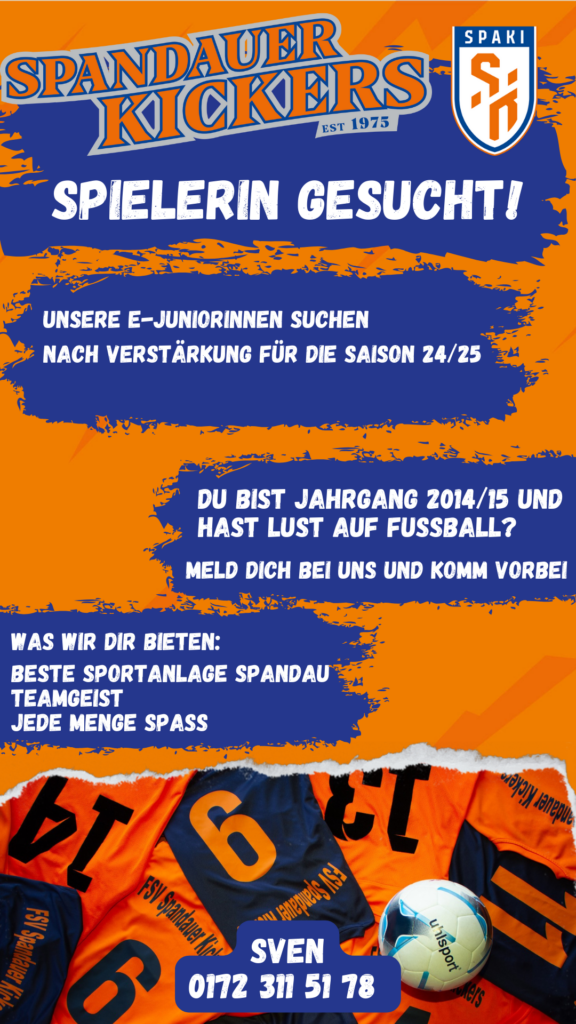 Wir suchen zur neuen Saison...
