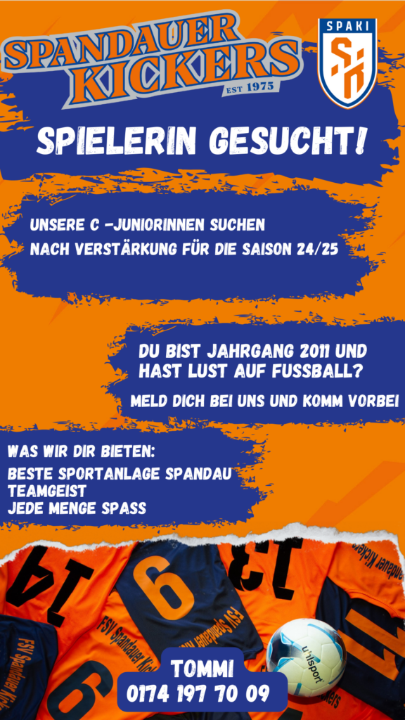 Wir suchen zur neuen Saison...