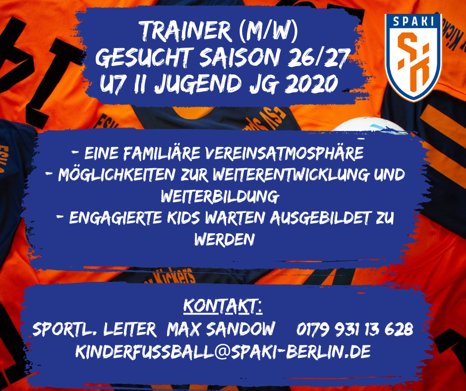 Wir suchen wieder zur neuen Saison...