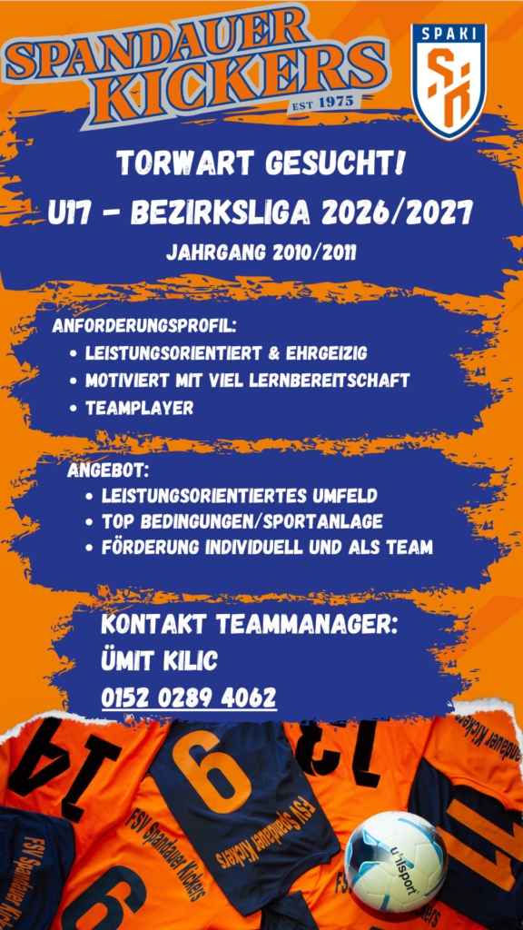 Wir suchen wieder zur neuen Saison...